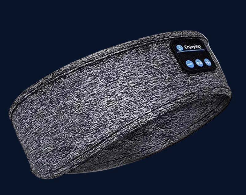 Bluetooth Sleep Headband – Wireless Headphones, Built-In Speakers, Comfortable Fabric, 10-Hour Battery Life