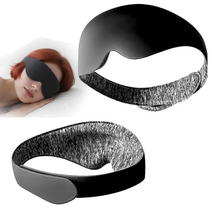 Sleep Mask for Sleeping - 3D Breathable Soft Comfortable Eye Mask Light Blocking  Insomnia Relief,Adjustable Strap