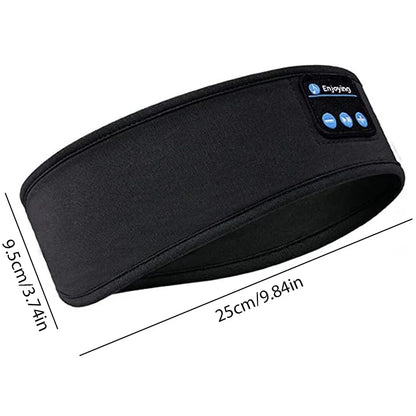 Bluetooth Headband Headphones Wireless Music Sports Hairband Running Fitness Sweatband Earphones Soft Sleeping Eye Mask Headset